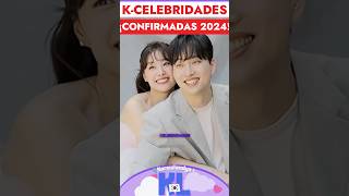 CELEBRIDADES COREANAS QUE CONFIRMARON SU RELACIÓN 2024 kdrama parati dorama chaeunwoo kpop [upl. by Irahs]