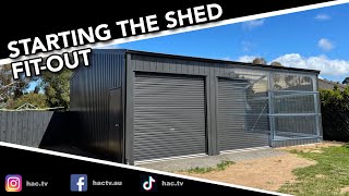 DIY  Shed Build  Starting The Shed Internal Fitout  WorkShop  Ep 01 RELOADED [upl. by Clifford233]