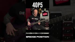 EMG 40P5 vs 40PX5 Bridge Position [upl. by Aliek]