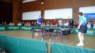 Milan Orlowski and Jindrich pansky Table Tennis  Exhibition [upl. by Pages177]