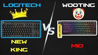 Logitech Rapid Trigger VS Wooting HE  Logitech back on top [upl. by Victor986]