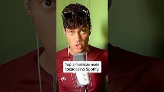 Top 5 músicas mais tocadas do Spotify ranking oluuke [upl. by Holloway325]