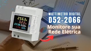 Wattimetro Digital D522066 Veja Quanto Consome seus Equipamentos [upl. by Modla141]