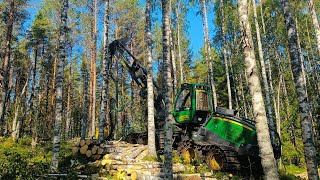 Vuosi tuli täyteen Jontikan puikoissa🌲 Joh Deere 1170G H423 IBC [upl. by Eniamrehc441]