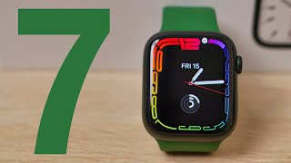 Apple Watch Series 7 Unboxing amp First Impressions [upl. by Lemhar]