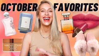 OCTOBER FAVORITES 2022  Fragrances candles beauty amp more [upl. by Auqenwahs842]