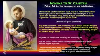 Novena to St Cajetan Without Narration [upl. by Walrath]