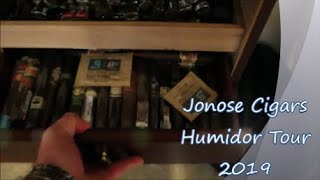 Jonose Cigars Humidor Tour 2019 [upl. by Lamhaj]