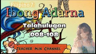 FILIPINO 7 Ibong Adarna Talahulugan Saknong 008108 [upl. by Casi]