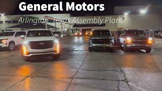 General Motors Arlington Texas Assembly Plant Output Tahoe Suburban Yukon Yukon XL Escalade [upl. by Gruver]