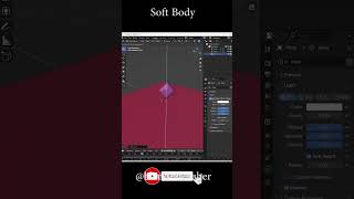 Blender Soft Body Simulation Tutorial for Beginners  Blender 41 tutorial [upl. by Iila]