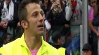 Alessandro Del Piero LAddio alla Juve [upl. by Idroj49]