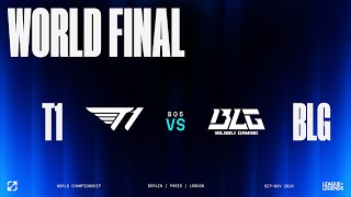 WORLDS 2024  GRAND FINAL  T1 vs BLG [upl. by Roshelle]