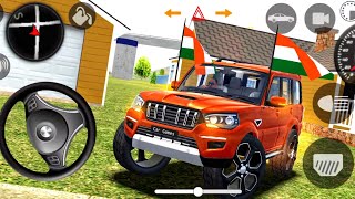 Indian Cars Simulator 3D 👿 Mahindra Scorpio classic New Model Car Drive Gameplay [upl. by Bevvy791]