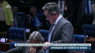 Senado aprova emenda que assegura prazo adicional de contratos de lotéricas com a Caixa [upl. by Langston]