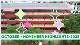 Auxilium Convent High School Vadodara  October  November Highlights  2023 [upl. by Rochkind]