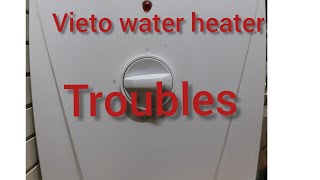 veito water heater troubleshoot [upl. by Eelyahs]