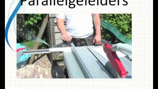 Review Zaagtafeltest Festool Precisio CS70 vs Maffell Erika 85 EC [upl. by Ewens341]