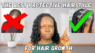 The Best Protective Hairstyles To Grow Your Natural Hair And The Ones You Should Avoid [upl. by Smitty]