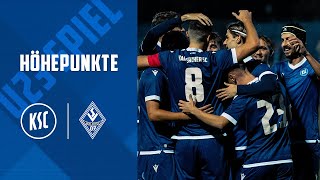 Höhepunkte KSC U23  SV Waldhof Mannheim II [upl. by Nanon352]