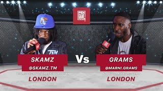 SKAMZ Vs GRAMS  PenGame Rap Battle 2023 [upl. by Orlando]