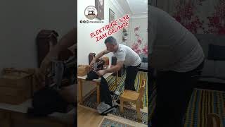 ELEKTRİĞE 38 ZAM GELİNCE ❗❗❗ elektrik zam bedas dikiş machine sewing gazlambası [upl. by Nnylyt]