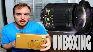 Nikon 1020mm DX AFP F 4556 VR  Unboxing [upl. by Noruq]