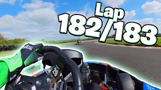 I Tried to Survive 180 Lap Kart race and Almost Didnt At Daytona Tamworth [upl. by Tomchay]