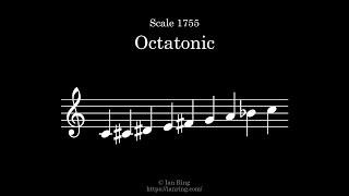 Scale 1755 Octatonic [upl. by Miett301]