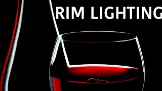 Rim or Edge Lighting Wine amp Glass [upl. by Eniamrahc]