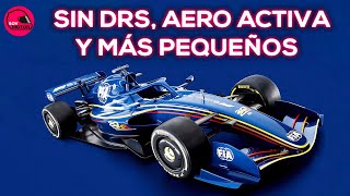 Así serán los F1 2026 sin DRS y más pequeños  SoyMotorcom [upl. by Gussy]