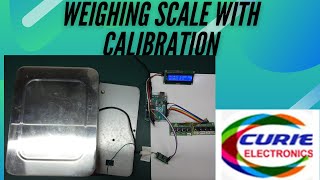 Weighing Scale with Calibration [upl. by Hpeosj633]