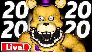 SCARIEST FNAF Free Roam 20202020 LIVE  500K SUBS LIVE [upl. by Selia]