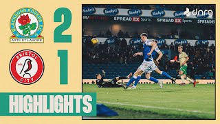 Blackburn Rovers 21 Bristol City  Highlights [upl. by Guyer]