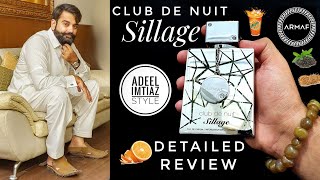 Armaf Club De Nuit Sillage Fragrance Review [upl. by Nahtal]