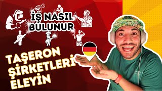 Almanyada nasıl iş bulurum  ADIM ADIM ANLATIYORUM Almanya işçi göçü [upl. by Brantley494]