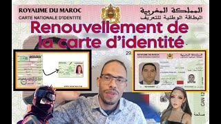 Renouvellement de la carte nationale marocaine en France  تجديد بطاقه الوطنيه المغربيه في فرنسا [upl. by Lemart]