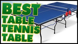 10 Best Table Tennis Table Review [upl. by Ardnahc406]