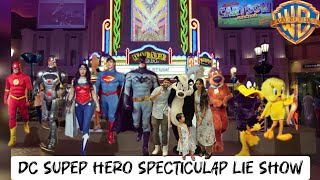 Warner Bros Abu Dhabi  DC SuperHero Spectacular live show in Warner Brothers  MustSee Attractions [upl. by Onifur210]