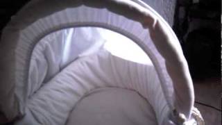 Mothercare  please look after me  moses basket and rocking stand [upl. by Liakim]