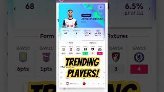 FPL GW13 Trending Players for Transfer Plans [upl. by Arabeila161]