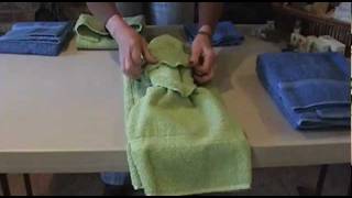 How to Tie Towels to Impress Your Clients [upl. by Rodrigo599]