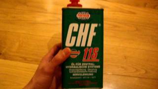 CHF 11S BMW e90e92 M3 Power Steering Fluid [upl. by Marola298]