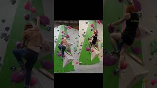 Beginner Vs Intermediate Climber Comparison V1 Blokfest At The Castle  Hyperclimbers [upl. by Calder824]