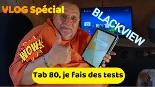 VLOG SPÉCIAL Blackview Tab 80 tab80 Blackviewretraite ballade  détente [upl. by Sib939]