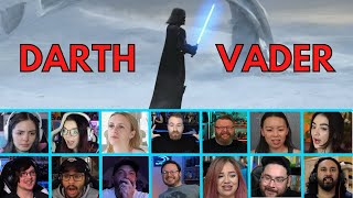 MASHUP REACTION to DARTH VADER in the Series Finale of THE CLONE WARS  7x12 Victory and Death [upl. by Nilyad]