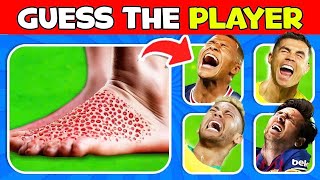 Who Got INJURY 😭🩸Football QuizComparison INJURY Moments of Football Player Messi Ronaldo [upl. by Bathsheb]