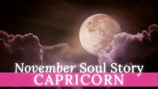 💜CAPRICORN NOVEMBER  THE SIGN THAT YOUVE CHANGED [upl. by Iong]