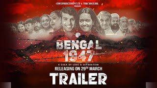 Bengal 1947  Official Trailer  Akashaditya Lama  Satish Pande  Rishabh Pande  Now in Cinemas [upl. by Ait]