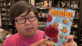 Board Game Reviews Ep 285 VIRULENCE [upl. by Niawtna3]